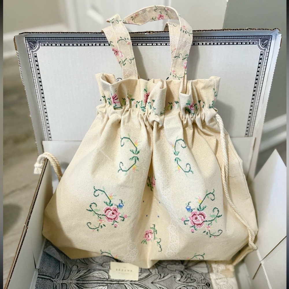 Sezane x Sea NY limited edition tote bag - Picture 4 of 12